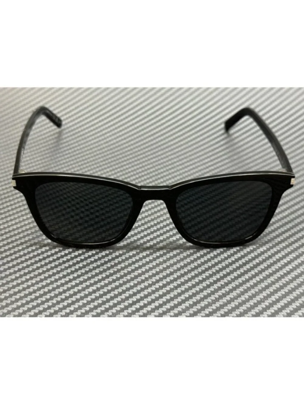 New Saint Laurent Men Black Sunglasses 50-20-145